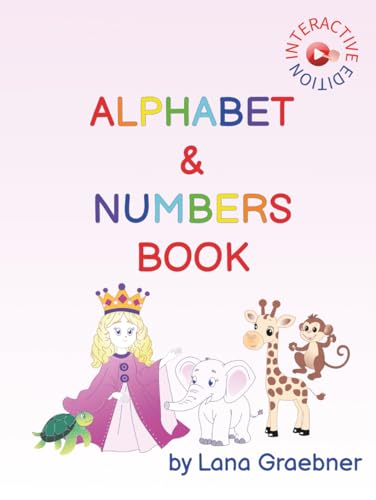 Alphabet & Numbers Book: Interactive