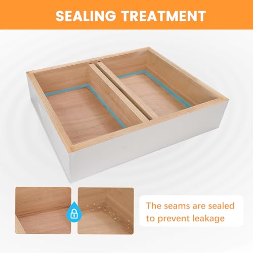 BeeTech Alimentador superior de colmeia de abelha com 8 quadros montado