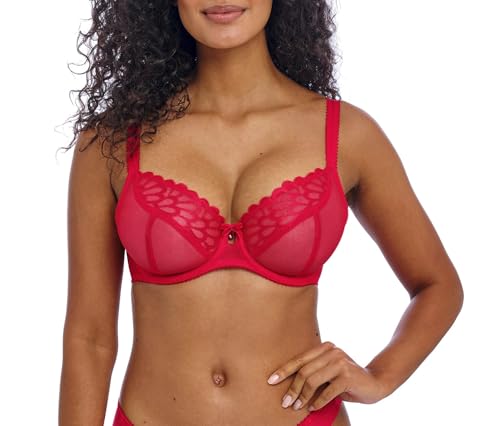 Freya Loveland soutien-gorge plongeant rouge piment 85E pour robe décolletée