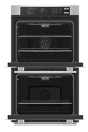 Empava 30" Double Electric Wall Oven Self-Cleaning Convection Fan Touch Control In Stainless Steel #TOP1