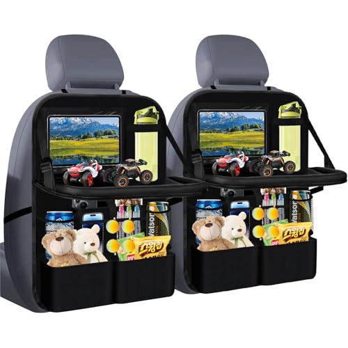 2 Pièces Organisateur d'Auto Protection Siège Arrière Enfant...