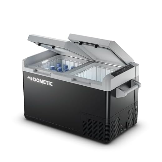 DOMETIC CFF 70DZ Zweizonen-Kompressor-Kühlbox, 70 l, Kühlung bis -18 °C, mit Batterieschutz