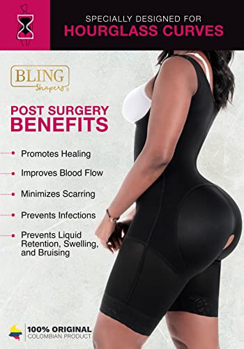 Women Mid Thigh Shapewear Post Surgery Fajas Colombianas Levanta Cola3