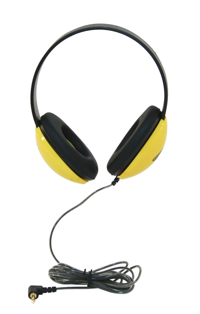 Ergoguys Llc 2800YL-CT Califone Kid 3.5mm Cord Headphone Yellow