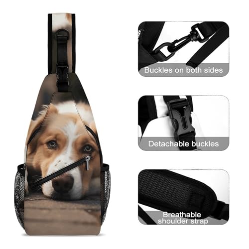 Bolso bandolera casual para senderismo y viaje miniatura 4
