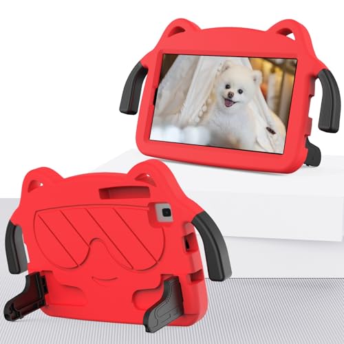 Housse Samsung Galaxy Tab A9 en EVA de haute qualité protectrice rouge vif