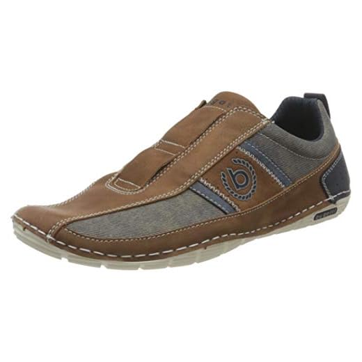 bugatti 321A35635069, Mocasn Hombre, Beige, 44 EU