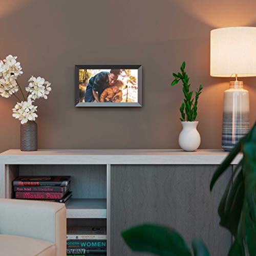 NIX 15 Inch Digital Picture Frame - Portrait or Landscape Stand, Full HD Resolution, Auto-Rotate, Remote Control - Mix Photos and Videos in The Same Slideshow