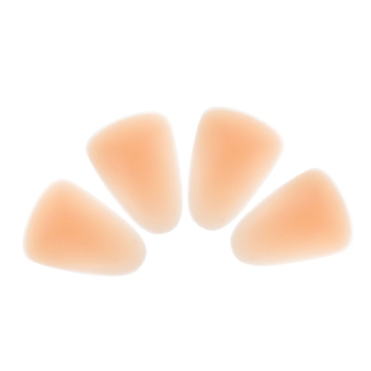 Ginocchiere in Silicone Beige per Ginocchio 4 Pezzi Protezione da Caduta e Ampia Libertà di Movimento per Pattinaggio e Sci Principianti Unisex