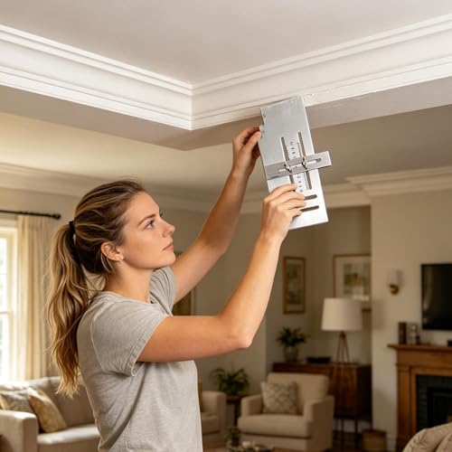 Équerre de menuisier en acier inoxydable double couche pour traçage de précision