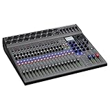 ZOOM ズーム L-20 デジタルミキサーレコーダー 20チャンネル 22トラック同時録音 22イン/4アウトUSBオーディオインターフェース PA用モニター iPadでミックス