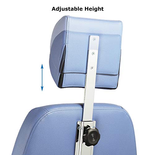 JMU Dental Patient Exam and X-Ray Chair, Professional Heavy Duty Adjustable Pneumatic Pump Medical Examination, Atlantis Blue - Thumbnail 5
