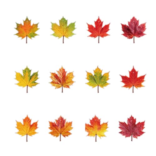 Image of 58PCS Fall Pumpkin Maple Leaf Hanging Swirls for Autumn Thanksgiving Party | Fall Hanging Decor Autumn Thanksgiving Party Ceiling Hanging Swirls for Home Office Autumn Thanksgiving Harvest Party Decor