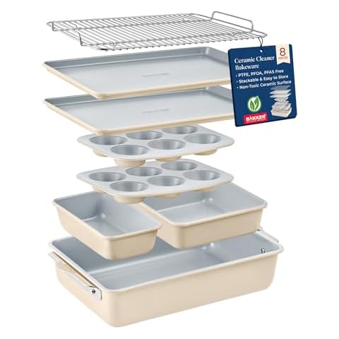 BAKKEN 8-Piece Bakeware Set Cover