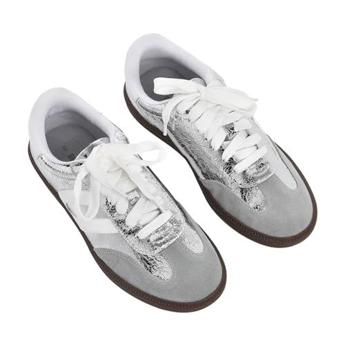 BEST TRENDY Stylish Fashion Sneakers for Women - Versatile Tennis, Running & Work Shoes, Available in Black, Silver, Gold, and White, Comfortable, Durable & Trendy Footwear for Every Occasion