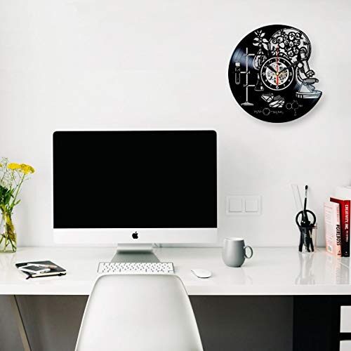 Science Clock Vinyl Record - Chemistry Decor - Chemical Wall Art - Biology Gifts - Image 4