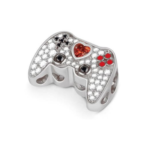 Charm Joystick Videogame Console in argento 925 - Les Folies