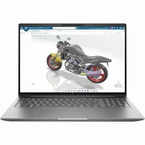 Image of HP ZBook X G2i 16 inch Touchscreen Copilot+ PC Mobile Workstation - WUXGA - 60 Hz - Intel Core Ultra 7 Series 3 356H - 32 GB - 512 GB SSD - English Keyboard - Meteor Silver - Intel Chip - 1920 x 1200 - Wi