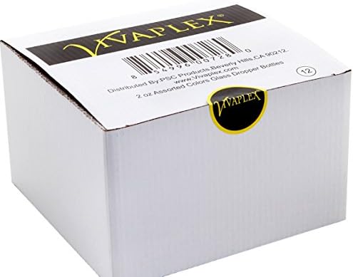 Vivaplex, 12, 다양한 색상, 56.7g(2온스) 유리병, 유리 점안기 포함 — 사진 2