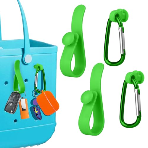Image of Mity rain Key Holder for Bogg Bag, Accessories for Bogg Bags Original X Large, Insert Charm Carabiner Keychain for Beach Bag