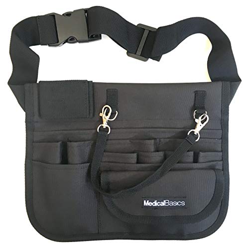 Medizinischer Organizer Gürtel - Krankenschwestern-Set mit Stethoskop-Halterung und Klebeband-Halter - Premium Utility Krankenschwestern-Gürtel, EMT, CNA, NP, Schürze für Krankenschwester, Hüfttasche Cover