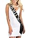 Black Satin "Finally 21" Birthday Sash with Silver Glitter lettering by Dulcet Downtown