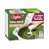 Iglo Rahm-Spinat 170 Gramm x 5 STÜCK [Frischegarantie]
