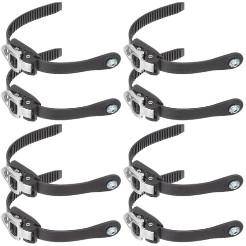 BESPORTBLE 8-teiliges Energiegürtel-Set Ersatzriemen für Rollschuhe Snowboard-Bindungen und Inline-Skates Tragbare PP-Schnallen für Skate-Schuhe