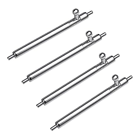 WOCCI 20mm Quick Release Spring Bars, Pins for 20mm Watch Band Cover