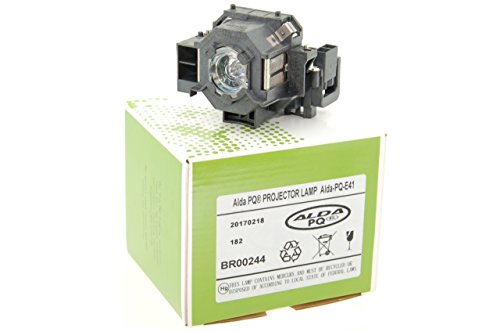 :Lámpara de proyector Alda PQ para EPSON CINEMA 700, EB-S6, EB-S62, EB-S6LU, EB-W6, EB-X6, EB-X62, EB-X6LU, EH-TW420, EMP-S5, EMP-X5, EMP-X52, EMP-X5E, EMP-260, EMP77C, EMP-S6, EMP-X6, EX21, EX30, EX50, EX70, PowerLite: 77c, 78, S5, S6, W6, HC 700, H283A, H283B, H284A Proyectores, módulo de la lámpara con la caja