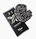 HDM Performance Parts Open Box or Returned RLV Xtreme Predator 212 196#35 Kart Racing Chain 106 Link 40' Silver Strike Extreme Clone