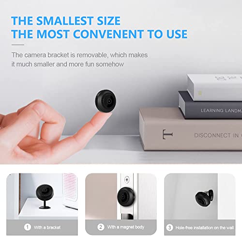 Image of 4K Security Cam with Night Vision and Built-in Battery Camera, Home /Office Camera Wireless Technology for Phone App Monitor GTYT
