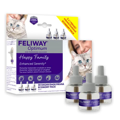Feliway - Optimum 3 x 48ml Refill - (970537)