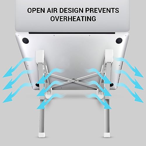 Soporte portátil ajustable Desky ultraligero para laptops 11"–17" miniatura 6