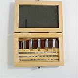 Industriewerkzeuge 9-teiliges HSS-Keilnut-Ausdreher-Set, Buchse, CNC-Metallbearbeitung