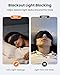 3 Pack Sleep Masks for Women & Men: True Blackout Eye Mask for Sleeping, 3D Contoured Zero Eye Pressure, Lash-Friendly (Blink Freely), Side Sleeper Comfort, Adjustable Strap Blindfold, Night Eye Cover