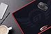 Price comparison product image GT Omega Gaming Mouse Pad (Medium) - Extended Smooth Gliding Water Resistant Fabric Surface, Stitched & Woven Edges & Non-Slip Rubber Grip Base - Suitable for All Laser & Optical Mouse - Red