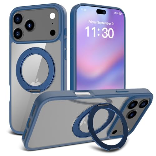 BSHITWO iPhone 17 Pro Max Case, Blue Frame