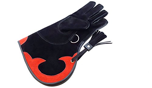 Gants de fauconnerie en daim souple pour vos sorties de vol libre en forêt