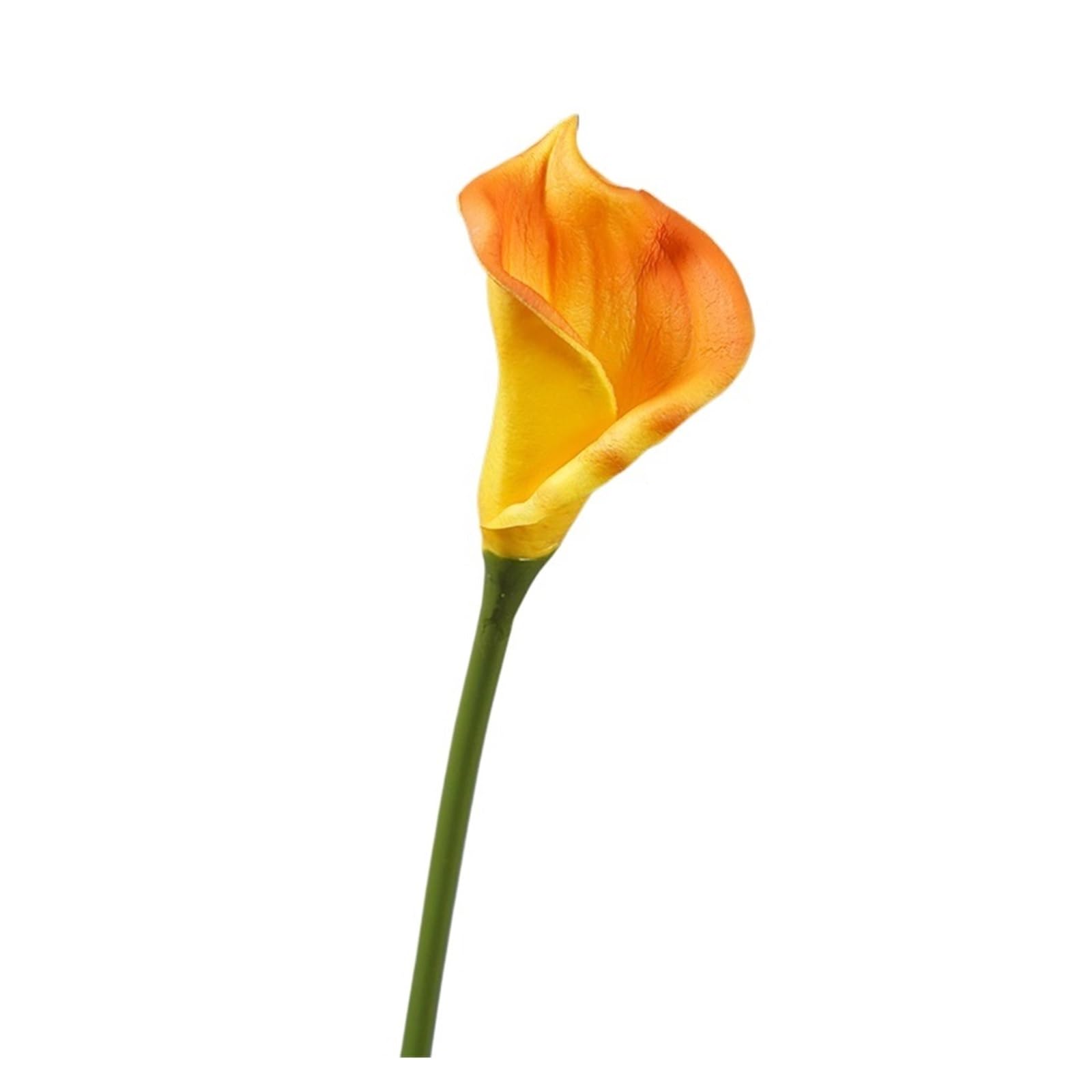 Casetlong 7Pcs Artificial Flowers Home Decoration Wedding Floral Arrangement Party Bouquet(Orange)