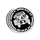 Build It Prerunner Baja Trophy Truck Off Road Gift Decorations - 4x3 Vinyl Stickers, Laptop Decal, Water Bottle Sticker (Set of 3)