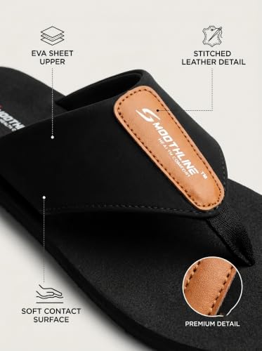 Image of Smoothline Health Comfort Flip-Flops for Men