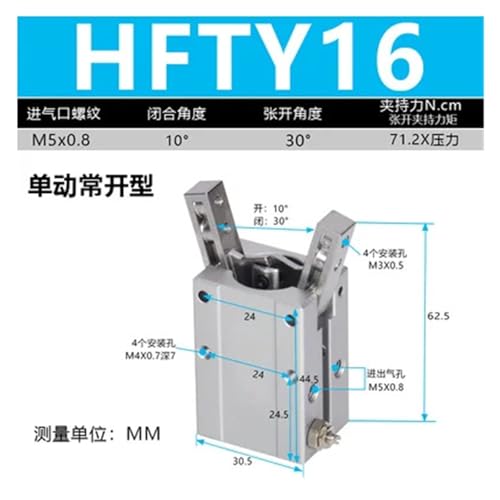 Soporte mecánico para cilindro de dedo de máquina de mascarillas industriales HFTY32 2