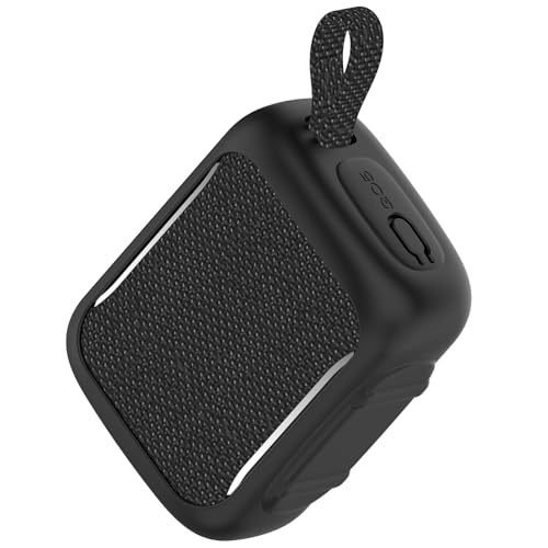 [RuenTech] For JBL Go5 �X�s�[�J�[�Ή��J�o�[ �V���R���� �|�[�^�u���ی�P�[�X JBL Go 5 ���C�����XBluetooth�X�s�[�J�[�Ή��P�[�X (�u���b�N)