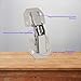 5 Pair (10 Pack) 3 Inch Surface Mount Concealed Cabinet Hinges - Perfect for Frameless Kitchen Cabinets with Screws | 90 Degree Spring Hidden Hinges for Cupboard Wooden Boxes