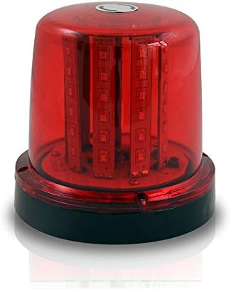 Giroflex Giroled Autopoli 10W Vermelho Bivolt 12V/24V para Trator e Máquinas