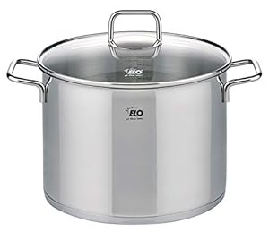 ELO 72447 Citrin 26cm Gemüsetopf 26 cm, Edelstahl, Volumenskala, Öl-Dosiersystem (Oil Optimizer), Edelstahl silberfarben