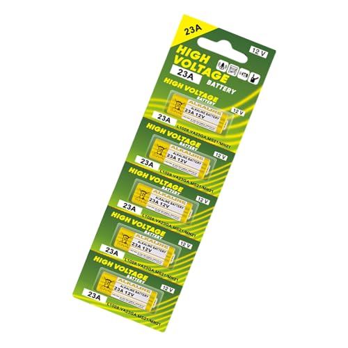 Pilas alcalinas de repuesto de 23 A, 12 V, E23A, K23A, 23GA, L1028, GP23A, LRV08, celda seca para mandos a distancia, batería de control remoto de juguete, 5 unidades