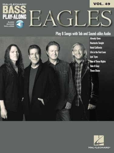 Bass Play-Along Volume 49: Eagles Tab CD