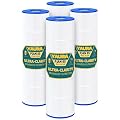 YAURA CL340 Pool Filters Cartridge Compatible with Jandy CL340, CV340, Replaces Pleatco PJAN85, Jandy R0554500, Unicel C-7459, Filbur FC-6405, 4×85 sq. ft, 4-Pack